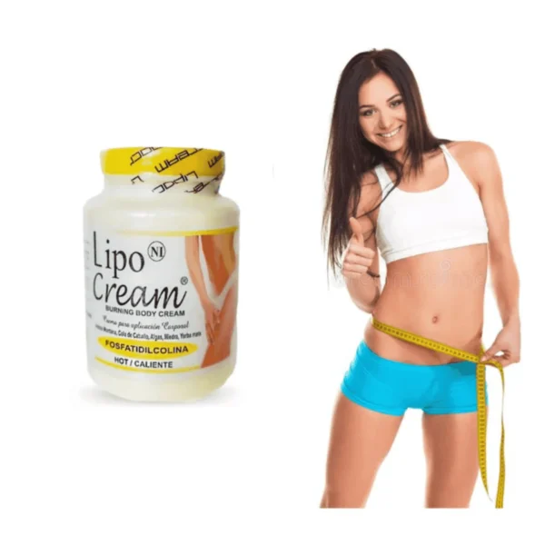 CREMA REDUCTORA LIPO CREAM MEDIDAS Y QUEMA GRASA - Imagen 2