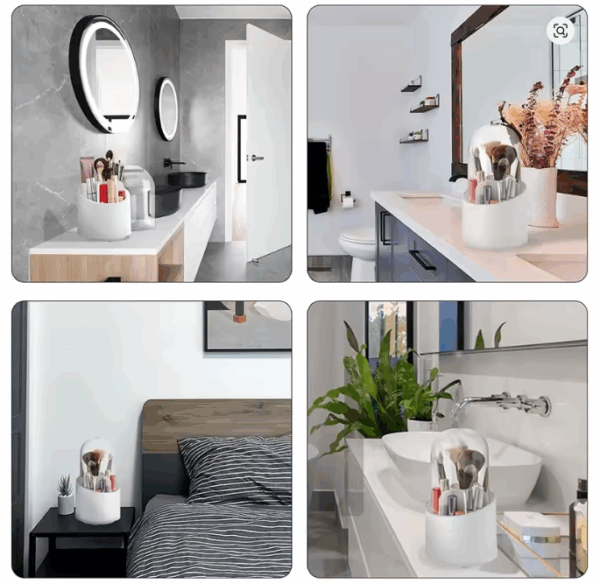 Organizador de Maquillaje Giratorio 360° - Imagen 6