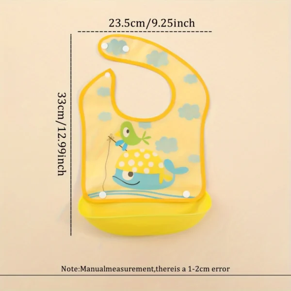 Babero con Bandeja de Silicona Bebé/Niño - Imagen 2