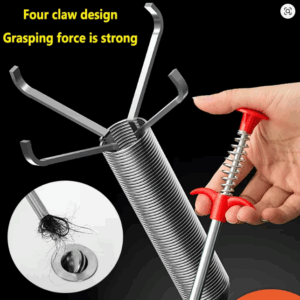 Desatorador Flexible de Tuberías Baño Tipo Garra