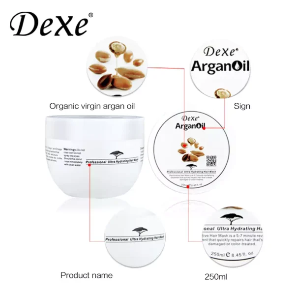 Mascarilla Capilar Botox de Aceite de Argán 250g - Imagen 4