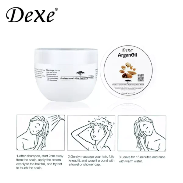 Mascarilla Capilar Botox de Aceite de Argán 250g - Imagen 6