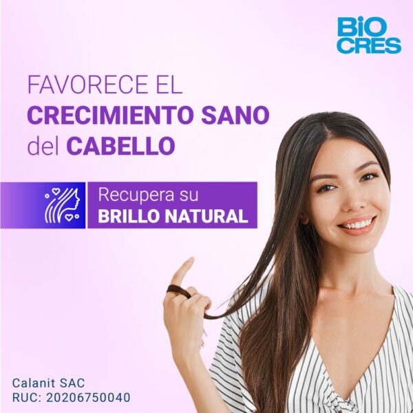 Loción Capilar Biocres Evolution Mujer - Frasco 100 ML - Imagen 3