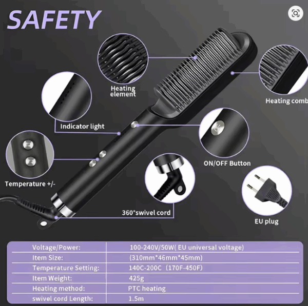 PLANCHA / ALISADOR PARA CABELLO - Imagen 9