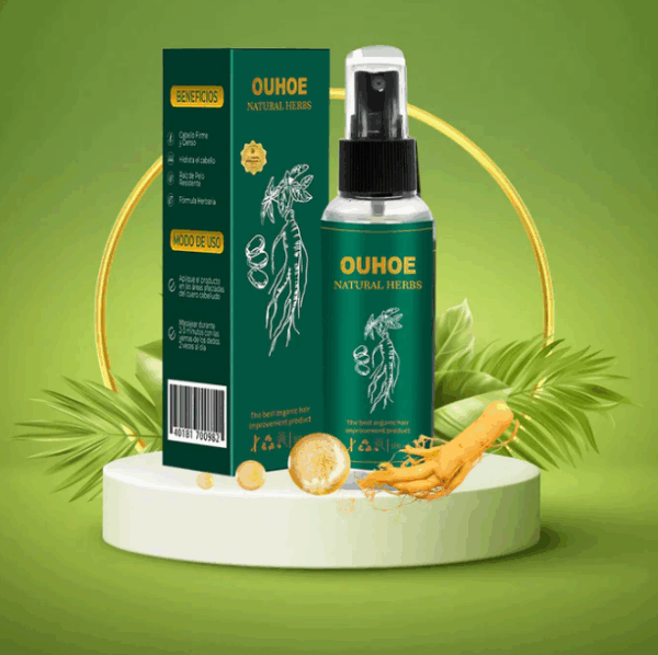 Spray Orgánico de Recuperación, Crecimiento y Control de Caída de Cabello - Imagen 8