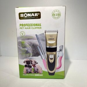Maquina De Cortar Pelo Para Mascota + Kit Completo