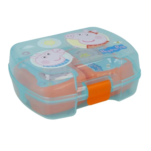 Sandwichera Premium Múltiple 3 piezas Peppa Pig - Imagen 3