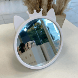 Espejo Mediano con Orejitas Gatito Rey