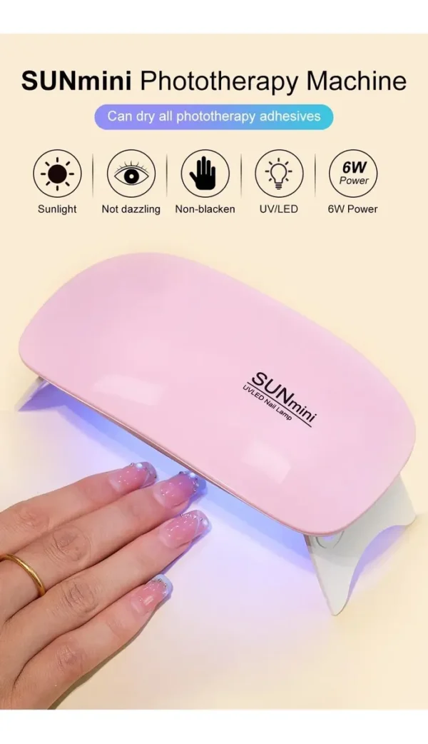 Mini Secador de Uñas UV LED Portátil - Imagen 2