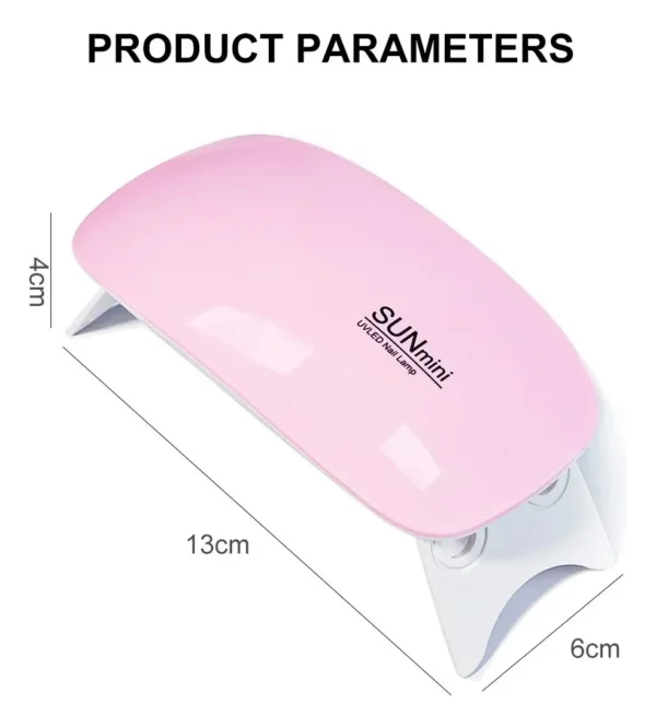 Mini Secador de Uñas UV LED Portátil - Imagen 6