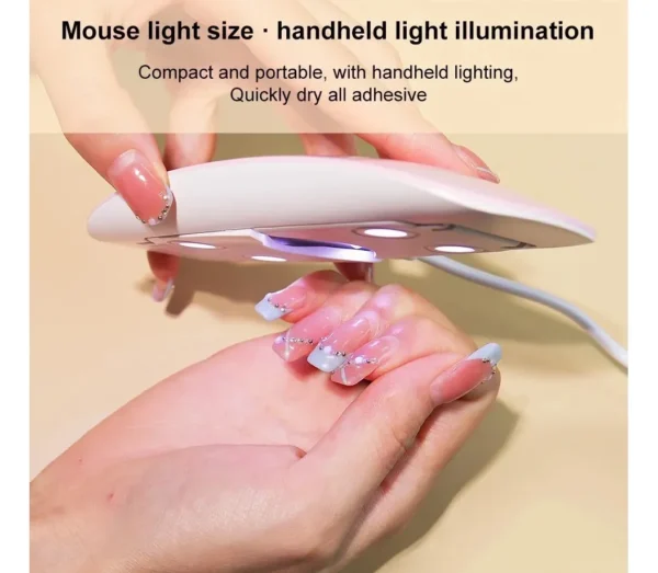 Mini Secador de Uñas UV LED Portátil - Imagen 3