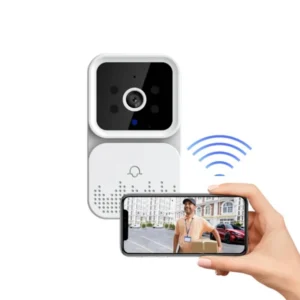 TIMBRE INALÁMBRICO CON CÁMARA HD EXTERIORES CON VISIÓN NOCTURNA