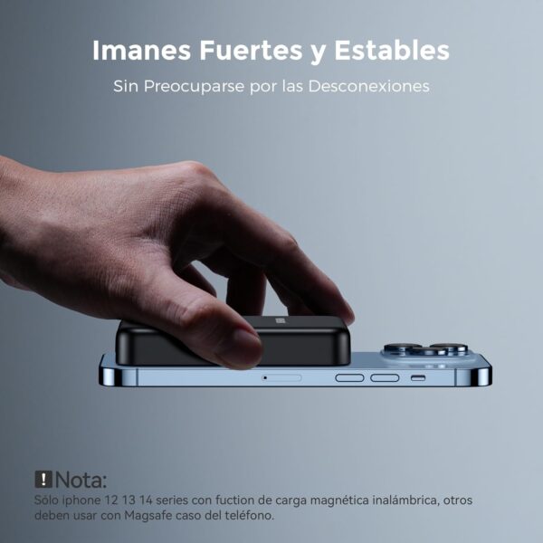 Batería Externa con Magsafe PowerBank Magnético 10000mAh - Imagen 5