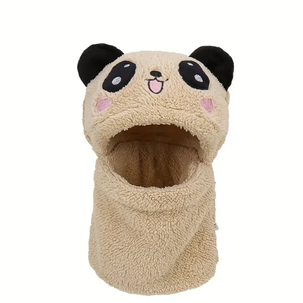 Sombrero-bufanda infantil de 100% algodón elástico premium - Imagen 7